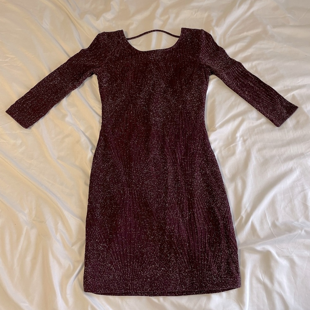 Purple Cocktail dress